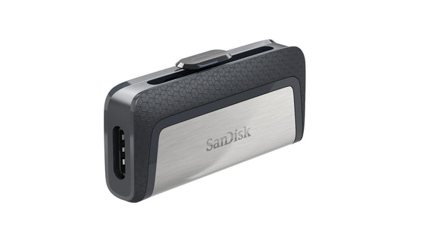 SanDisk Ultra Dual Drive USB flash drive 128 GB USB Type-A/USB Type-C 3.2 Gen 1 (3.1 Gen 1) Black, Silver