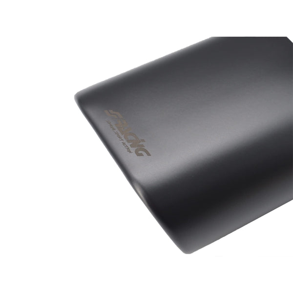 SIMONI RACING TRX/16N Exhaust Muffler Universal, Stainless Black