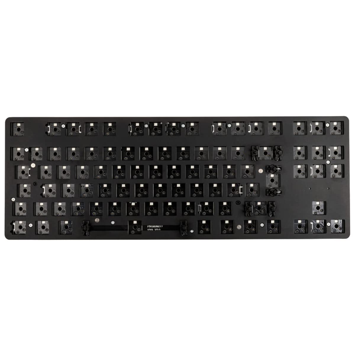 Glorious Gaming GMMK Compact 60%, Barebones (Frame Only) - Mechanical Gaming Keyboard, Per Key RGB, Hotswap & Customisable, International/ISO Layout - Black