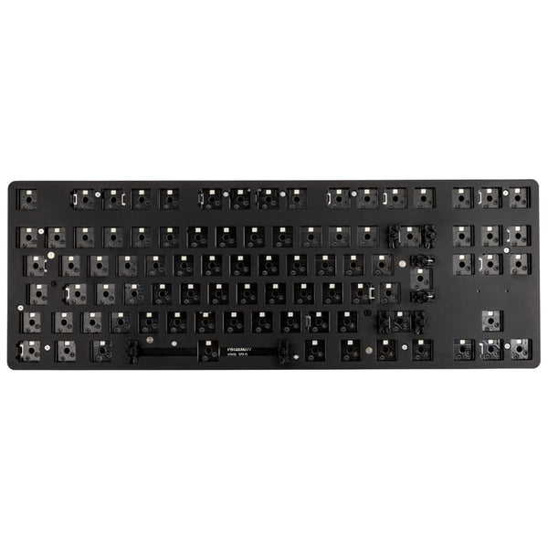 Glorious Gaming GMMK Compact 60%, Barebones (Frame Only) - Mechanical Gaming Keyboard, Per Key RGB, Hotswap & Customisable, International/ISO Layout - Black