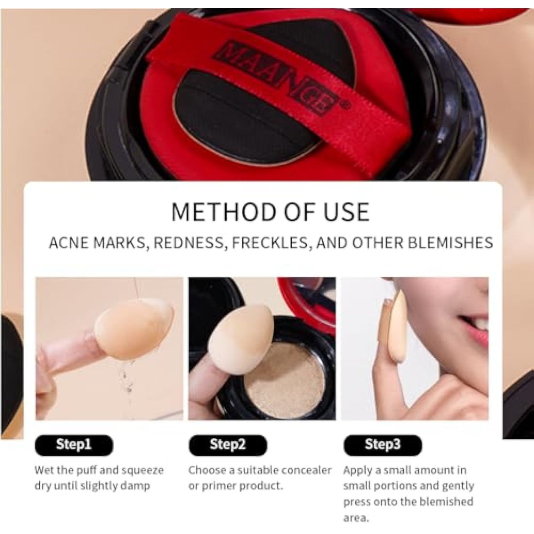 MAANGE Makeup Brush Set 49 Pcs Makeup Tool Set Premium Synthetic Foundation Powder Concealers Eye shadows Blush Makeup Brushes (Silver, 49 Piece Set)