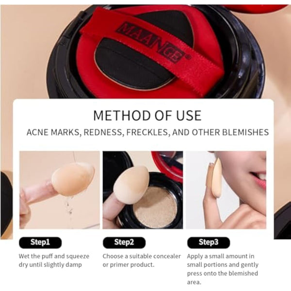 MAANGE Makeup Brush Set 49 Pcs Makeup Tool Set Premium Synthetic Foundation Powder Concealers Eye shadows Blush Makeup Brushes (Silver, 49 Piece Set)