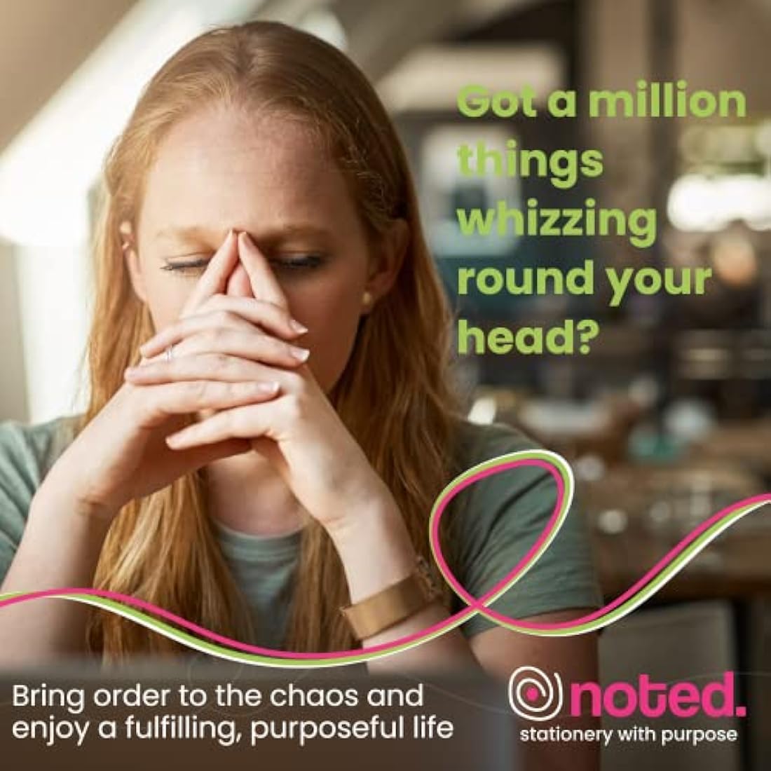 A4 Daily Planner Pad – 52 sheets - Organiser with Daily Schedule, Large Notes Area, To Do List Daily Planning, Habit Tracker – Tear Off Desk Pads for Work, Business, Home or Exam Study Revision