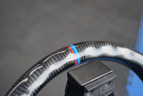 BMW 1, 2, 3, 4, 5 Series Custom Steering Wheel (IN STOCK - SWBMWF11)