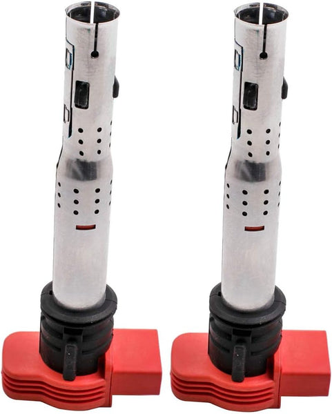 maXpeedingrods 4 PACKS Spark Ignition Coil Pack for Audi A4 A5 A6 A8 S5 R8 2007-2013 4.2 V8 FSI 5.2 V10 FSI 06E905115E