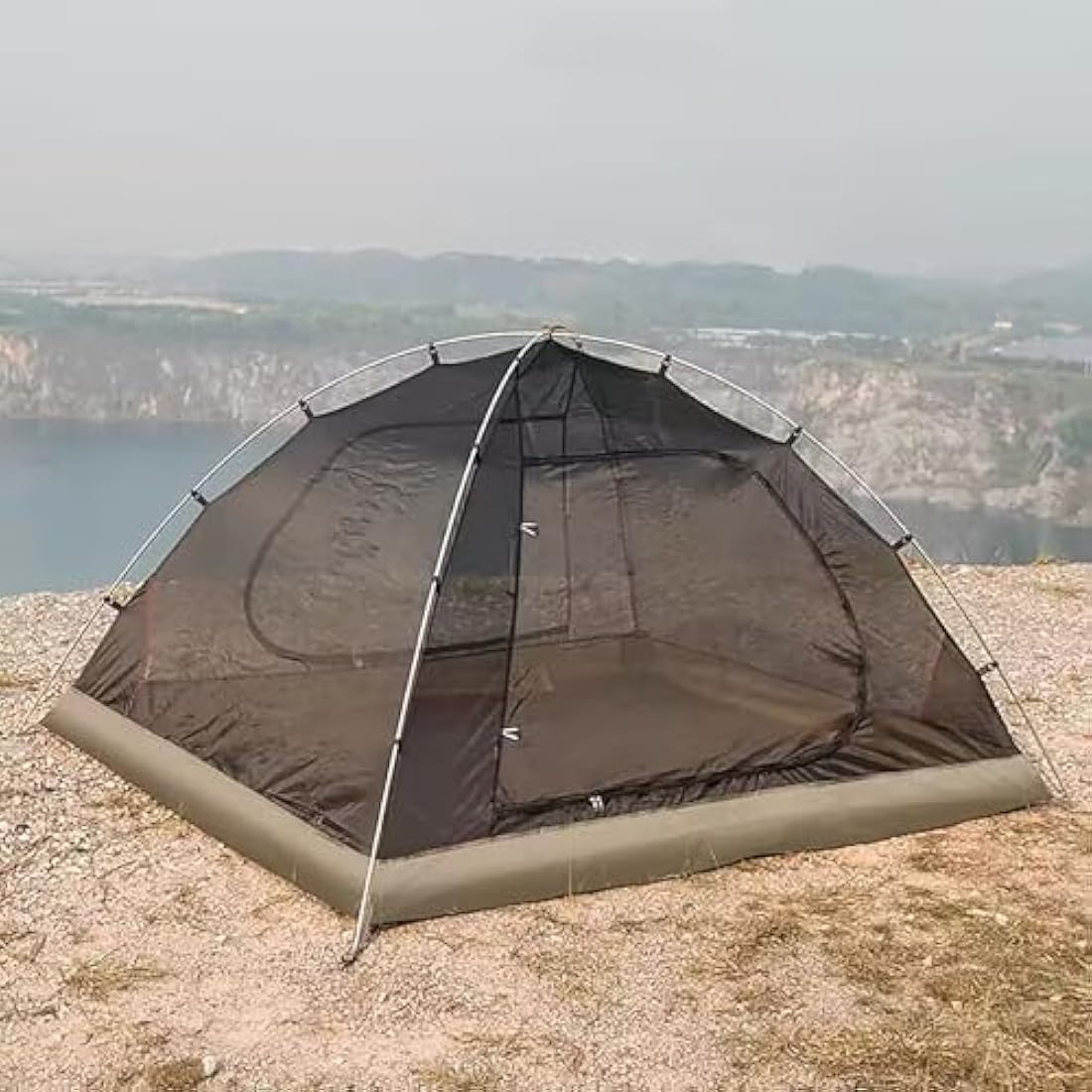 Tent Poles Replacement 3.6 m 4 m 4.4 m Aluminum Tent Rod 8 mm Flexible Tent Poles Bendy Outdoor Camping Collapsible Tent Frame Repair Accessory