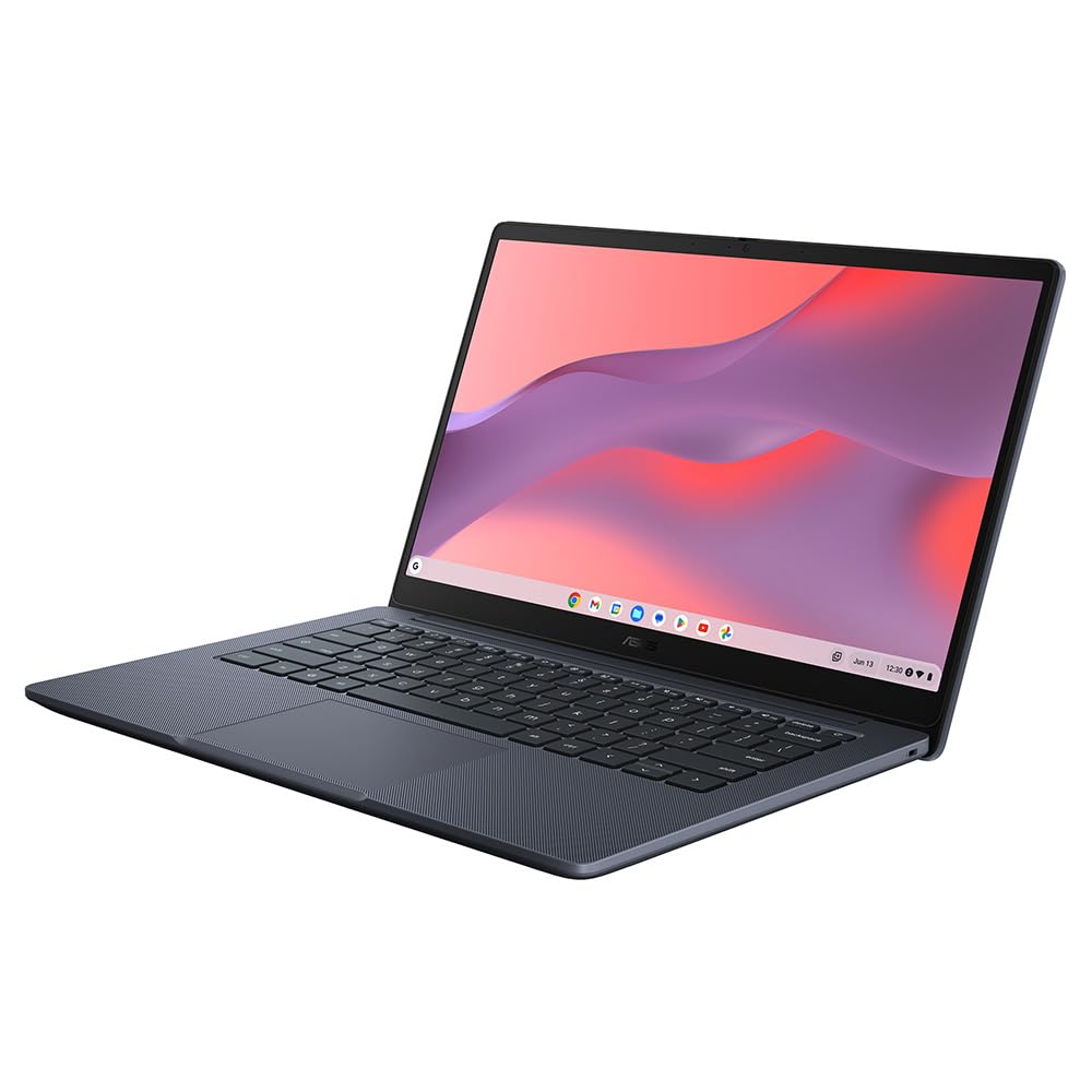 ASUS Chromebook 14 ‎CX1405CTA Laptop | 14.0" Full HD Screen | Intel Celeron N50 Processor | 4GB RAM | 64GB eMMC Storage | Google Chrome OS | Fabric Blue | Amazon Exclusive
