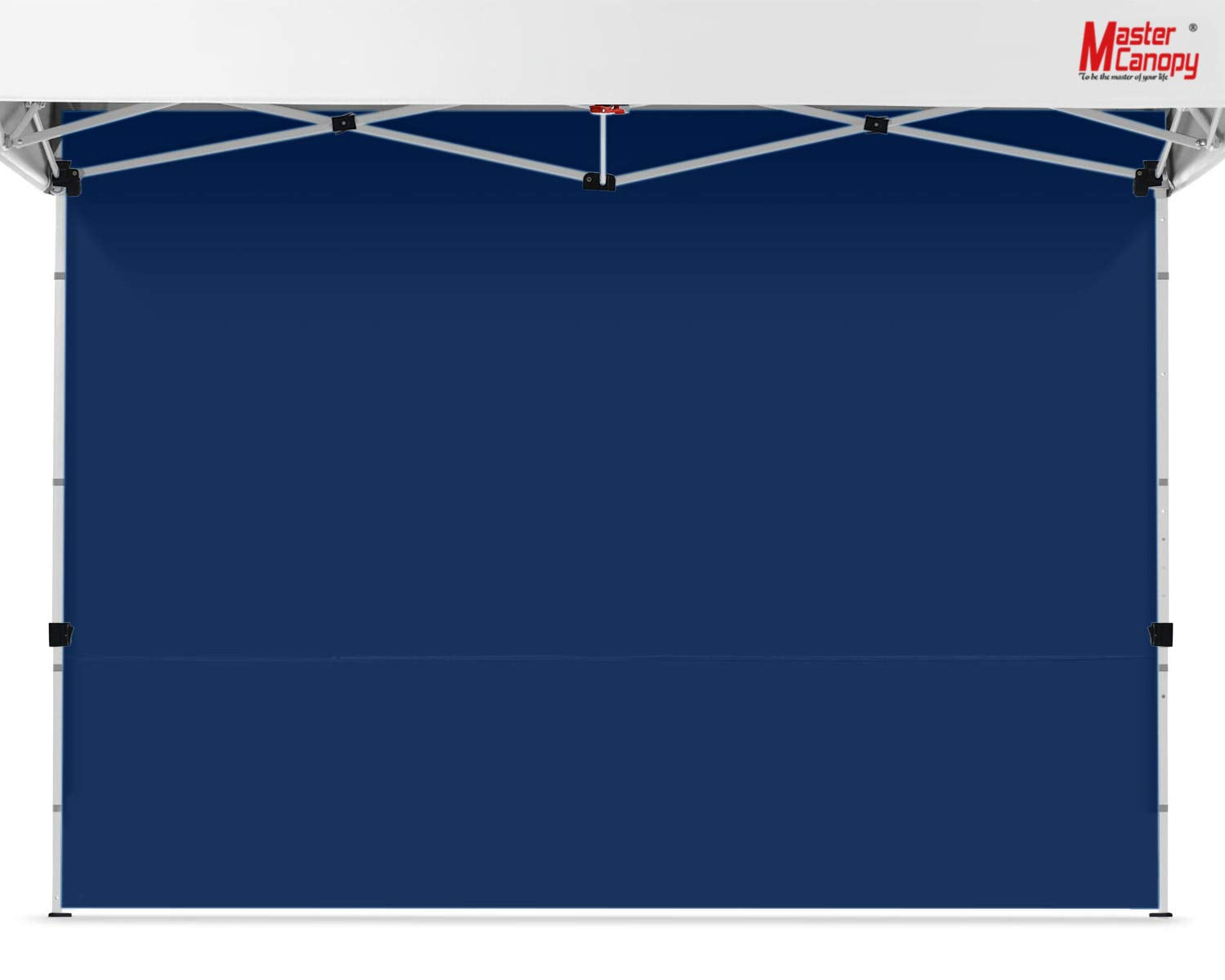 MASTERCANOPY Instant Gazebo Sidewall Panels Sunwall for 3x3M Pop Up Gazebo,1 Piece,Black