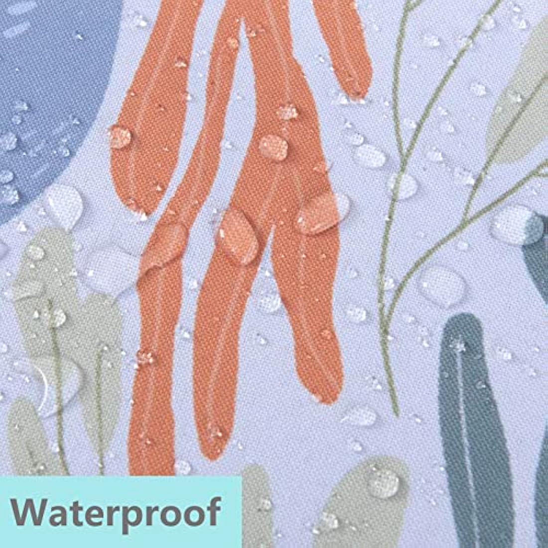 Splat Mat for Under High Chair/Arts/Crafts, Waterproof and Anti-Slip Splash Mat Floor Protector, Washable Highchair Floor Mat, 51 Inch Reusable Messy Mat and Baby Feeding Table Cloth (Duck)