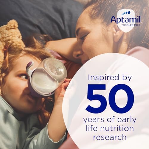 Aptamil 3 Toddler Baby Milk Powder Formula, 1-2 Years, 800g (Pack of 6) - Packaging May Vary