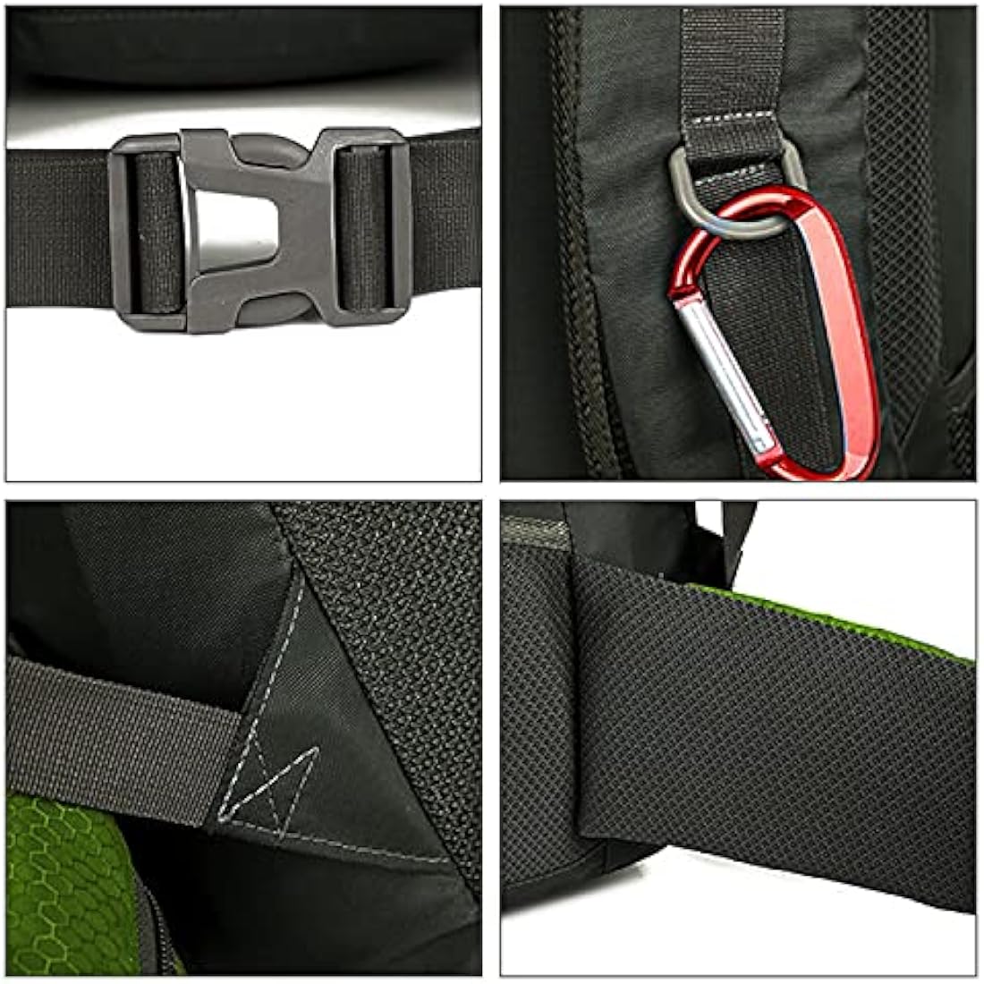 Freiesoldaten Camping Backpack 60L Large Rucksack Waterproof Breathable Mountaineering Hiking Backpack for Men Women