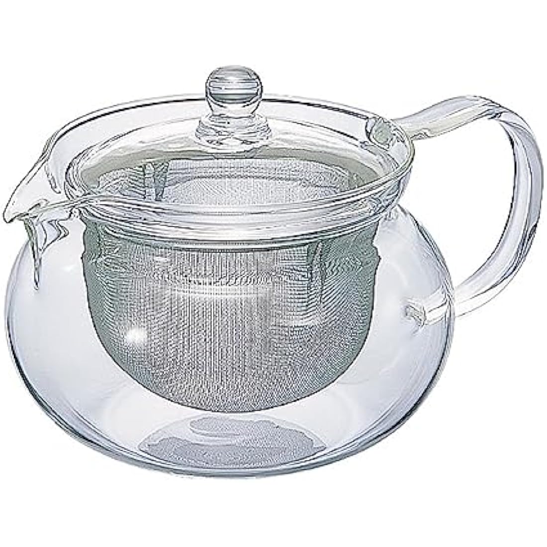 Hario CD Chacha Kyusu-Maru-Pot for Brewing Tea 700ml, Glass