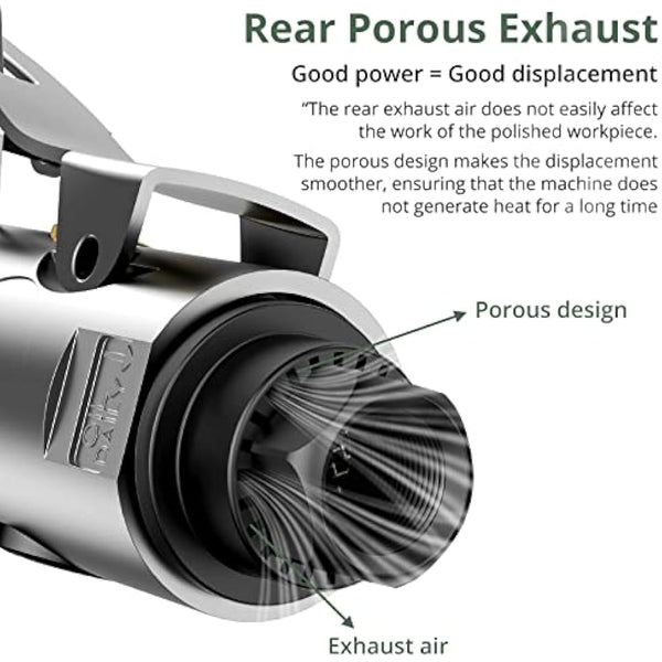 EYPINS Compressed Air Angle Die Grinder 1/4" 90 Degree Mini Sander Grinder Polisher Tool for Contour Grinding,Polishing, Milling