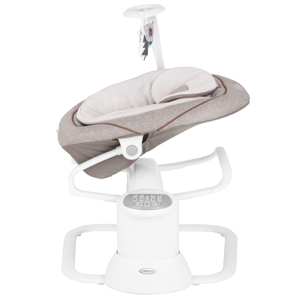 Graco All Ways Soother 2-in-1 Baby Swing and Portable Rocker (Birth to 6 Months Approx, 0-9kg), with Vibration and Adjustable Swing Speed, Stargazer