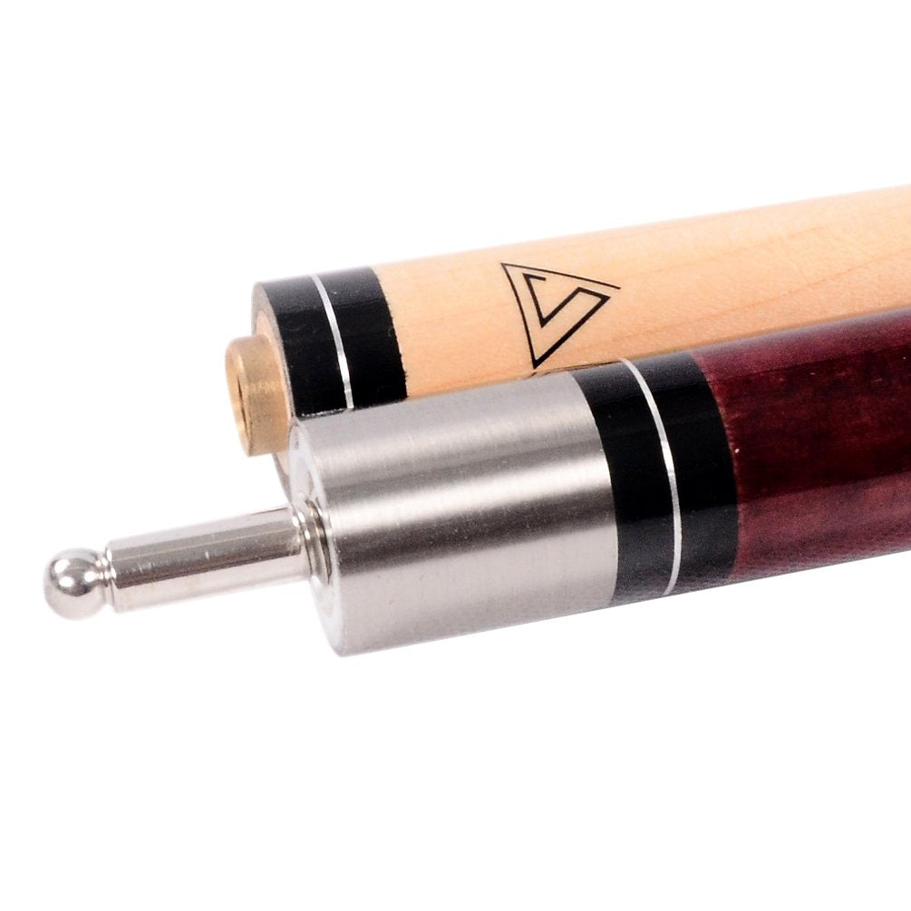 CUESOUL 58 Inch Hardwood Canadian Pool Cue 19-21oz Billiard Cue Stick with Irish Wrap (CSPC015)