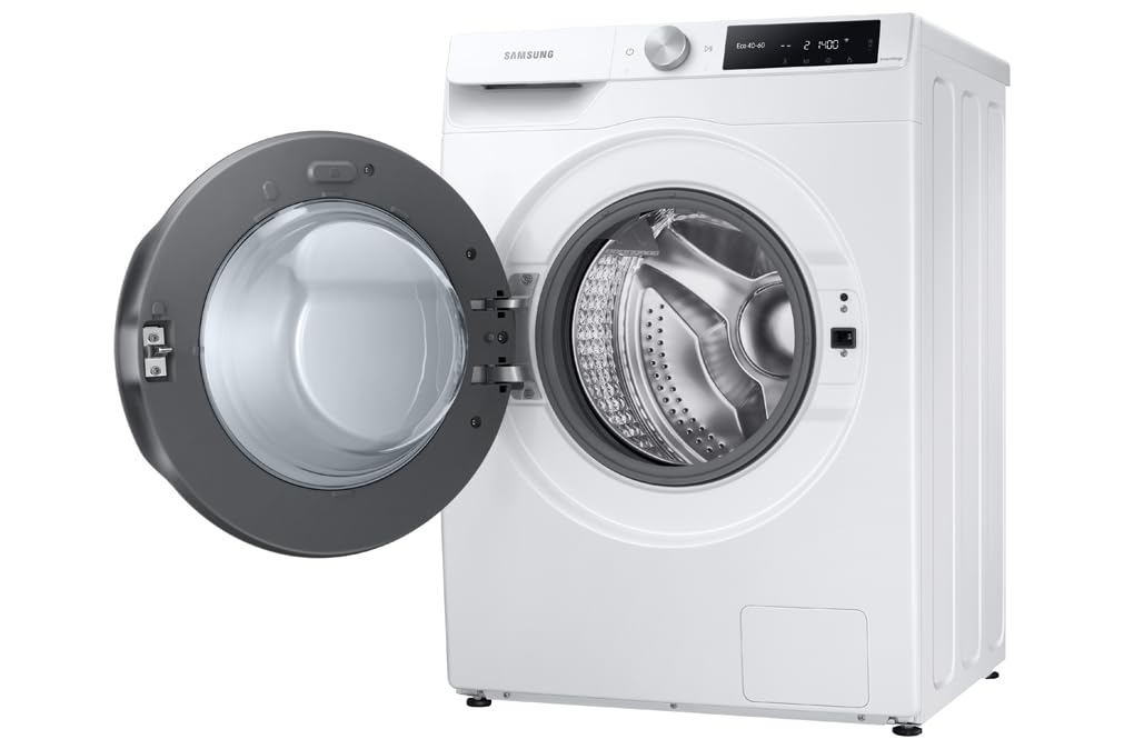 Samsung Series 6 Washer Dryer, AI Energy, Wi-Fi enabled, 9/6kg 1400rpm, White,WD90DG6B85BEU1