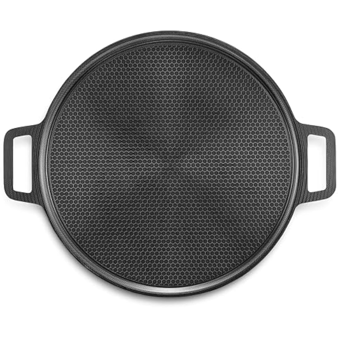 HexClad Hybrid Nonstick Pizza Steel for Pizzas and Flatbreads Up to 35 cm, Dishwasher-Friendly, Oven and BBQ-Safe Up to 480°C