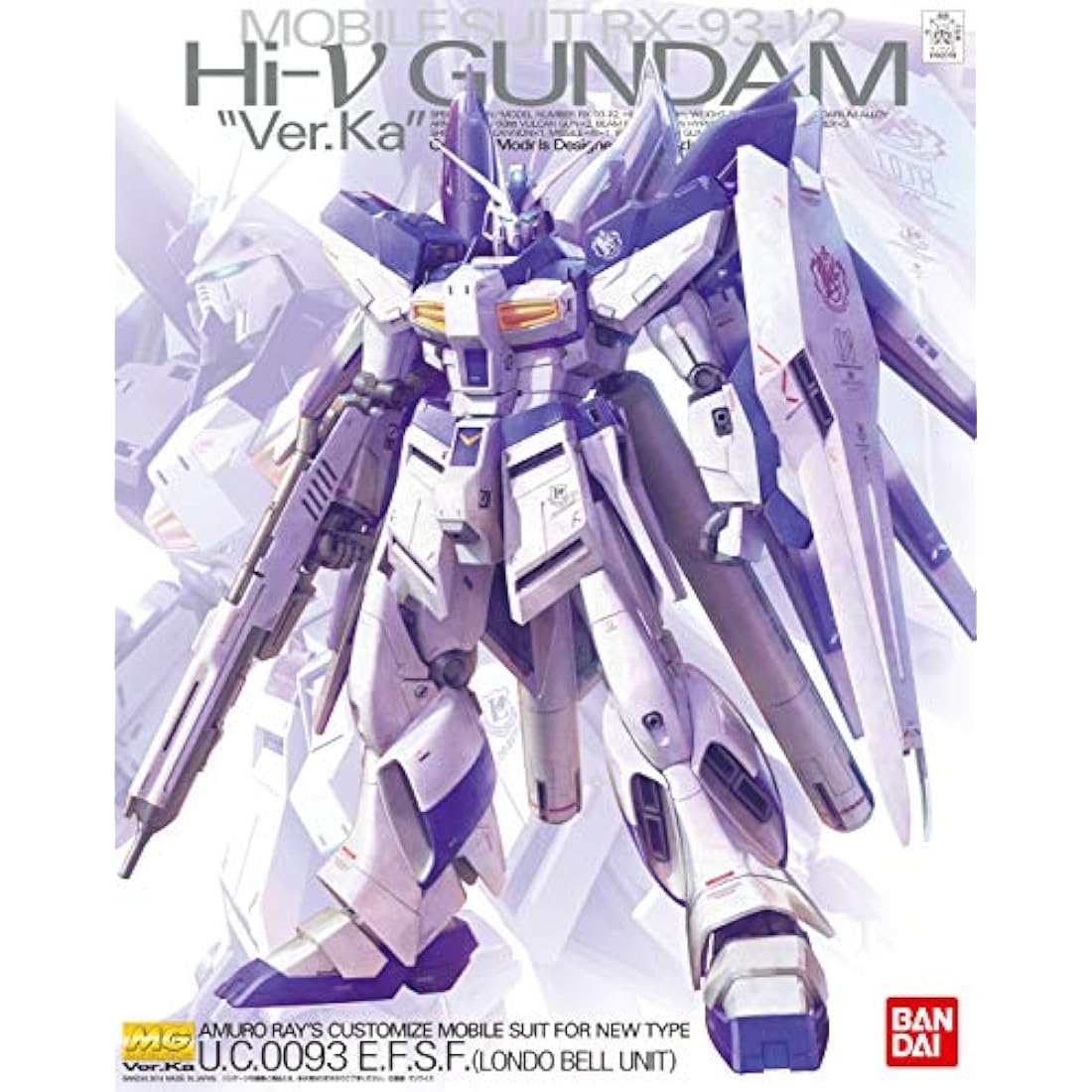 GUNDAM - MG 1/100 RX-93-v2 Hi-vGundam Vers. Ka - Model Kit