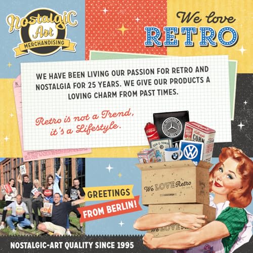 Nostalgic-Art Retro Coffee Mug 11oz VW - Good in Shape - Volkswagen Bus Gift Idea Ceramic Mug Vintage Design