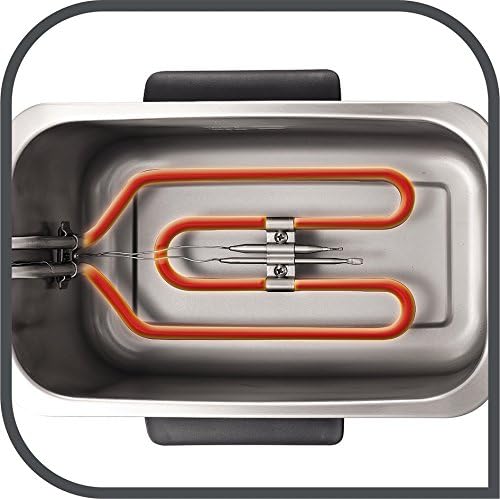 Tefal Deep Fryer Easy Pro, Stainless Steel, 3L capacity, 1.2kg, 4 Portions, 2100W, Semi Pro, Kitchen Fryer, Compact, Chips, Easy Cleaning, FR333040