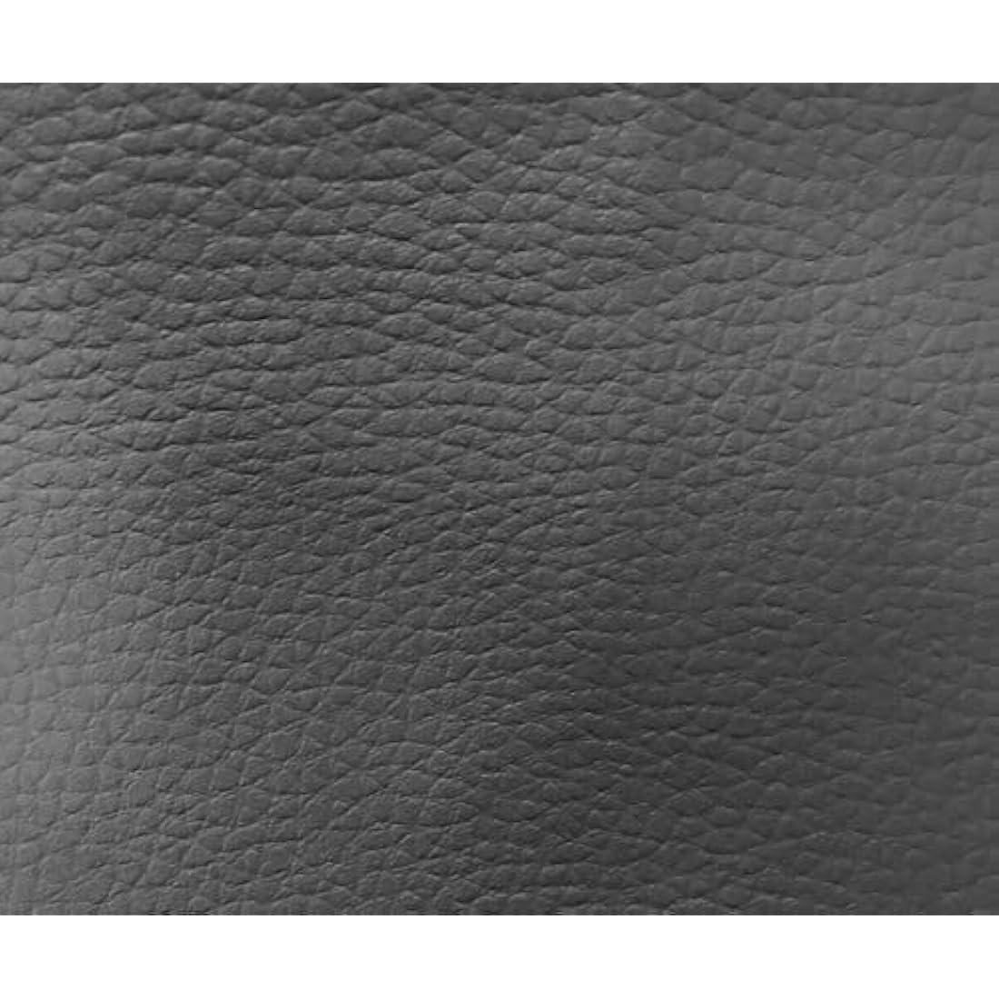 A-Express Grained Faux Leather Fabric Waterproof Heavy Duty Leatherette Vinyl Leathercloth Upholstery Textured Material - Dark Grey Half Metre 50cm x 140cm