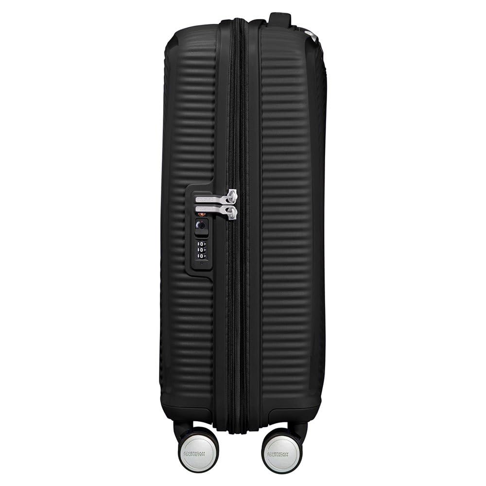 AMERICAN TOURISTER Soundbox - Spinner 67/24 Expandable Hand Luggage, 67 cm, 71.5 liters, Blue (Midnight Navy)