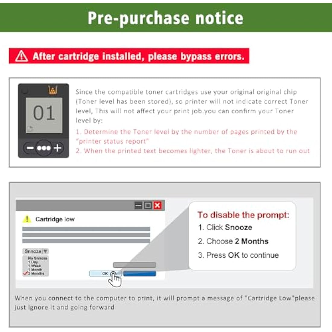GREENPRINT W2210X 207X Compatible Toner Cartridge Black with Chip 3150 Pages High Capacity for M255 M255dw M255nw MFP M282 M282nw M283 M283fdw M283fdn M283cdw Printer