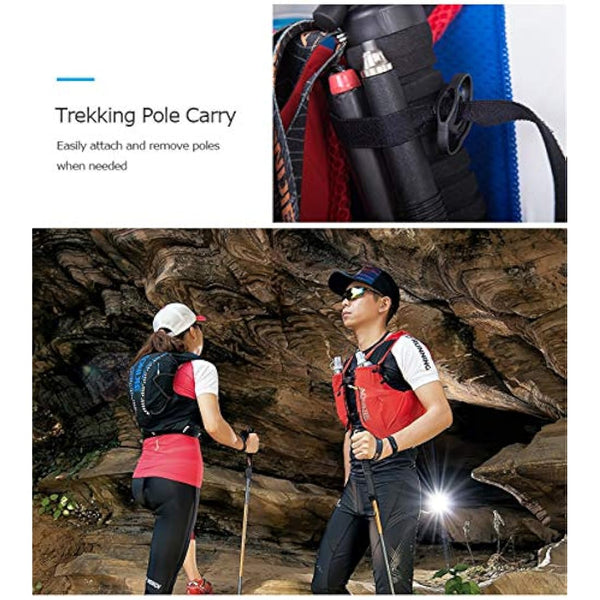 AONIJIE 12L Professional Lightweight Cross-Country Backpack Outdoor Hydration Backpack Hiking Camping Climbing