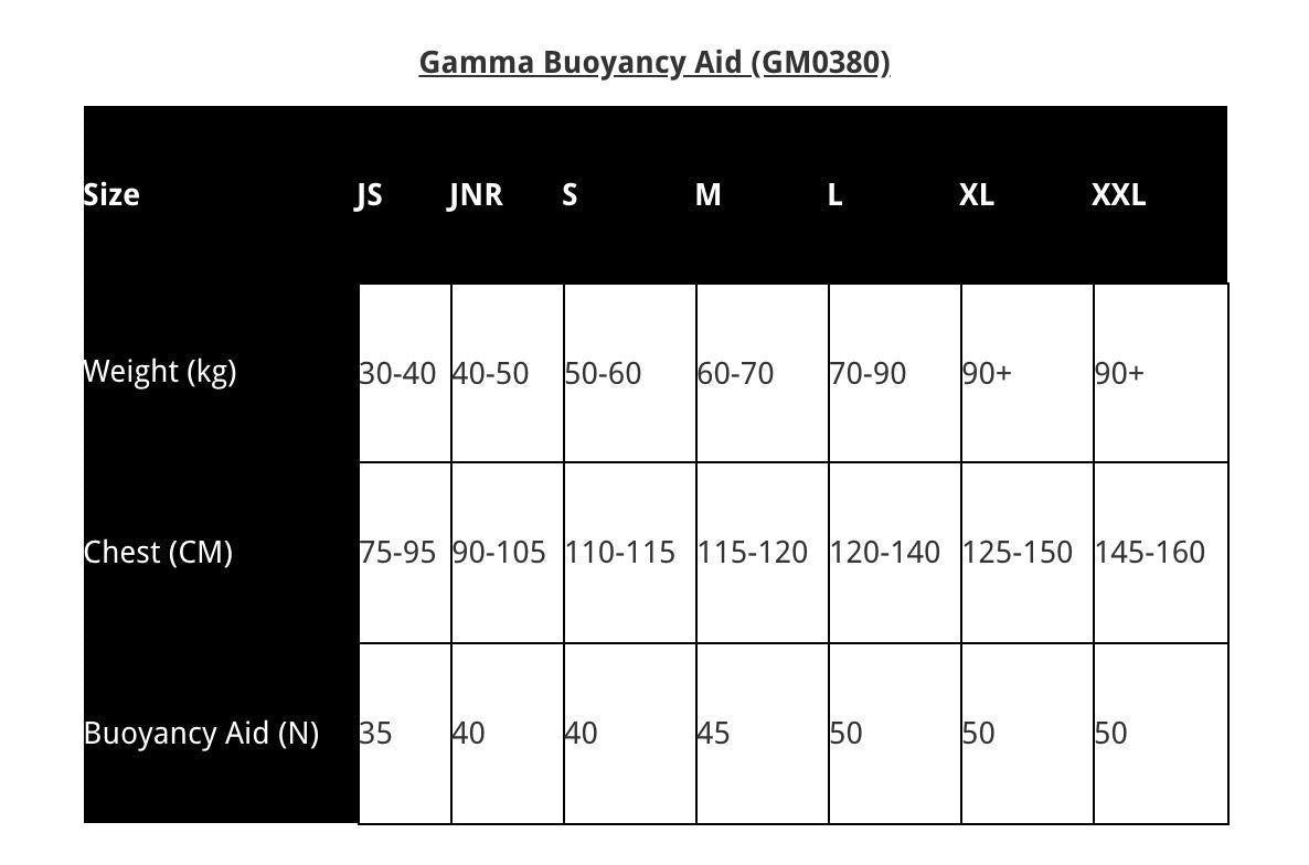 Gul Gamma 50N Kayak Dinghy Sailing PFD Buoyancy Aid for Watersports Grey Blue - Unisex - Lightweight