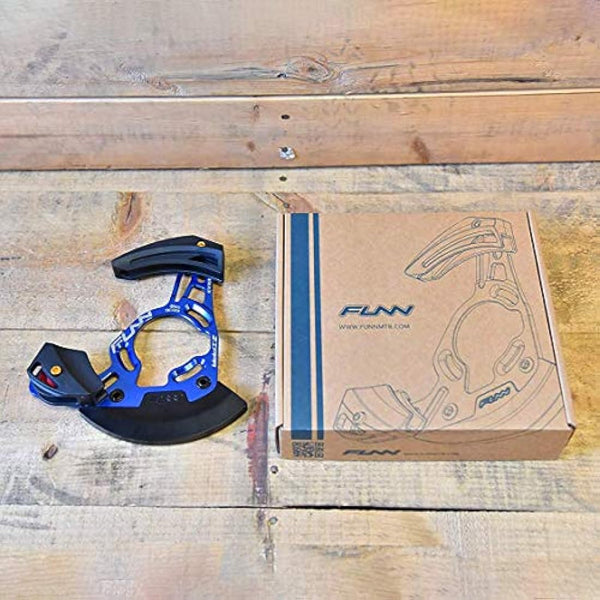 Funn Zippa DH Chain Guide, ISCG05 Interface, BSA Adapter Included, 32T-38T, Mountain Bike Chain Protector
