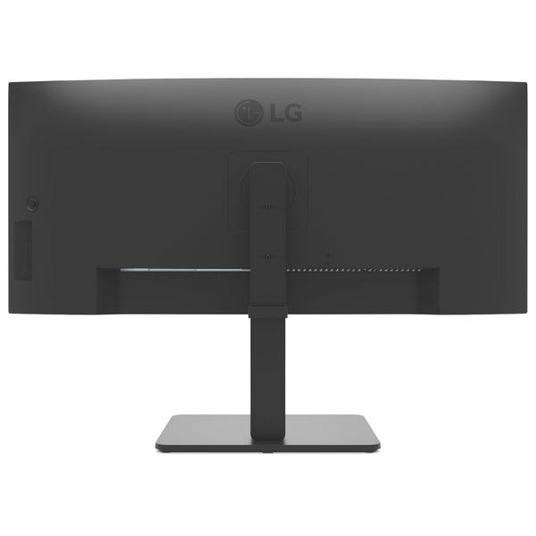LG Electronics Curved UltraWide Monitor 34WR55QK, 34 inch, 1440p, 100Hz, 5ms Response Time, VA Panel, Smart Energy Saving, USB-C (65W Power Delivery), Displayport, HDMI