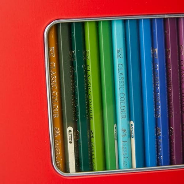 Faber-Castell 115894 Hexagonal Colour Pencil (Pack of 60)