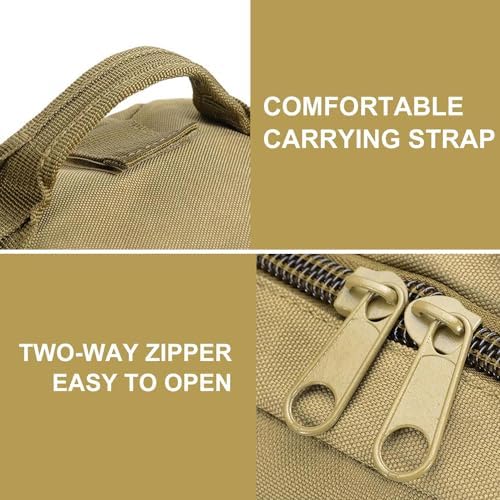 aiGear 55L Military Tactical Backpack | Lightweight Backpack Hiking Daypack | Rucksack with Molle System | for Outdoor Sports Trekking Hiking Travel Camping