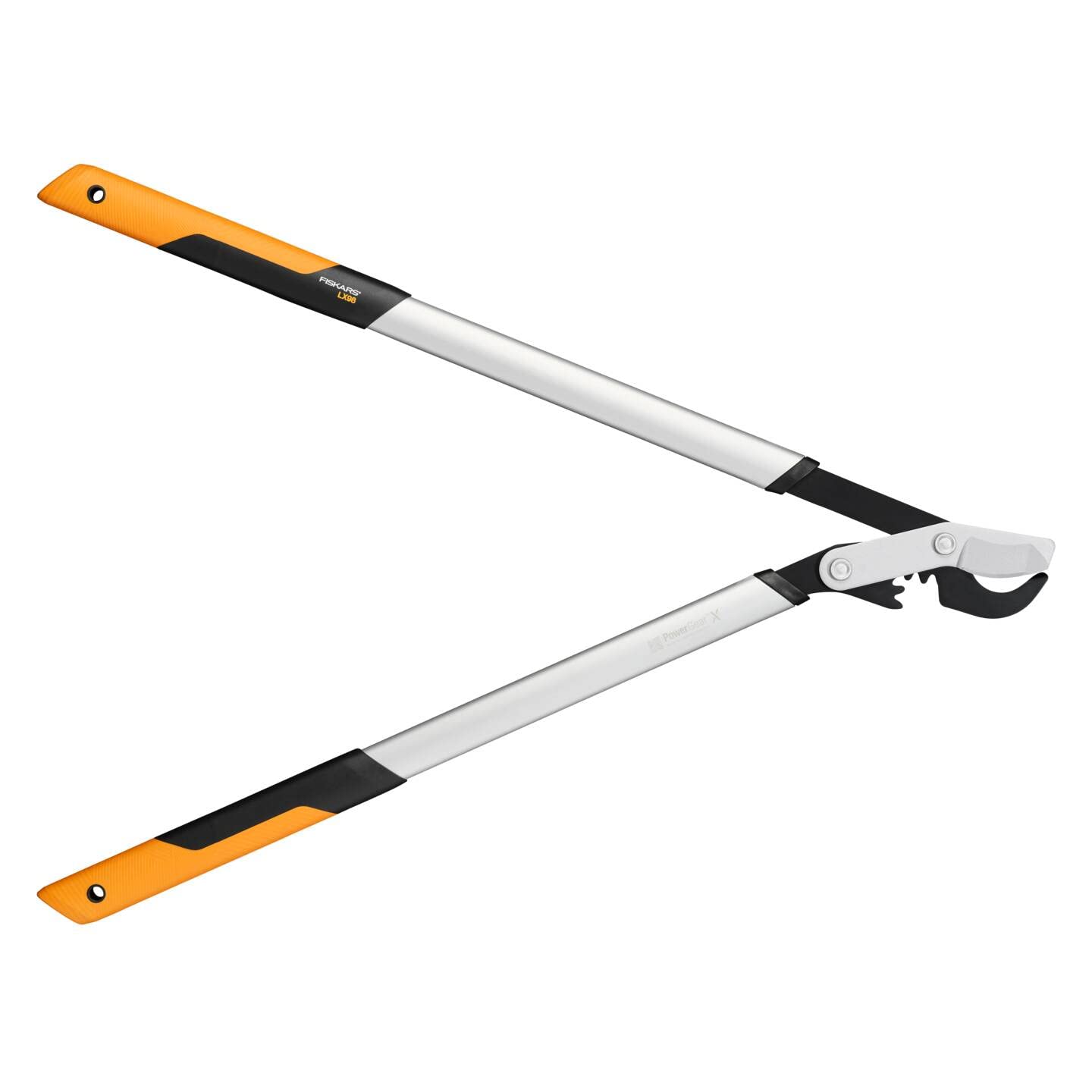 Fiskars PowerGear X Loppers Bypass L LX98, Fresh Wood Cutter with Sharp Blades, size L, Non-stick coating, Cutting diameter: 5 cm, Hardened steel,
