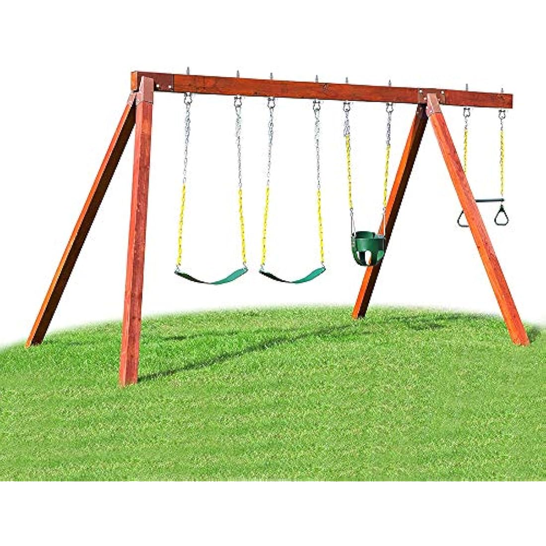 SELEWARE Antirust 304 Stainless Steel Swing Hammock Bolts, Swing Hangers Heavy Duty Hammock Hooks for Wood and Steel Beam Hammock, Porch Seat, Chair, Swing, Yoga (9.3"(235mm) Set of 6