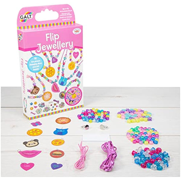 Galt Toys, Flip Jewellery, Craft Kit for Kids, Ages 5 Years Plus
