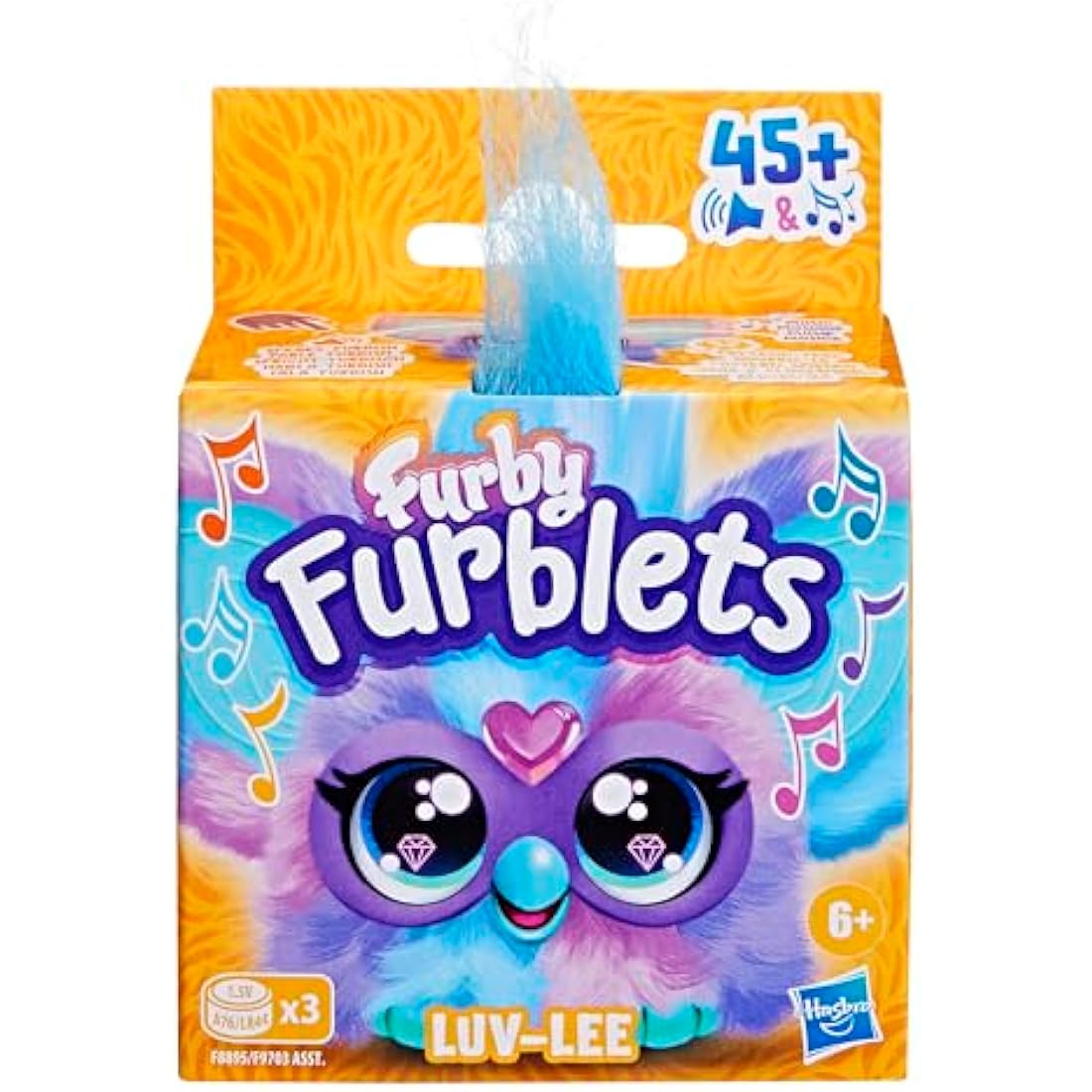 Furby Hasbro Fur Kpop Princess Furblet, Blue
