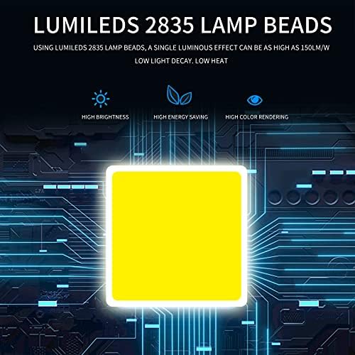 70W 2 Pack Led Flood Light Outdoor 9100LM Outside Security Light IP66 Waterproof 5000K Daylight White CRI >70 130lm/w 5-Year Warranty Super Bright Outdoor Light Garage Stadium House Yard Backyard