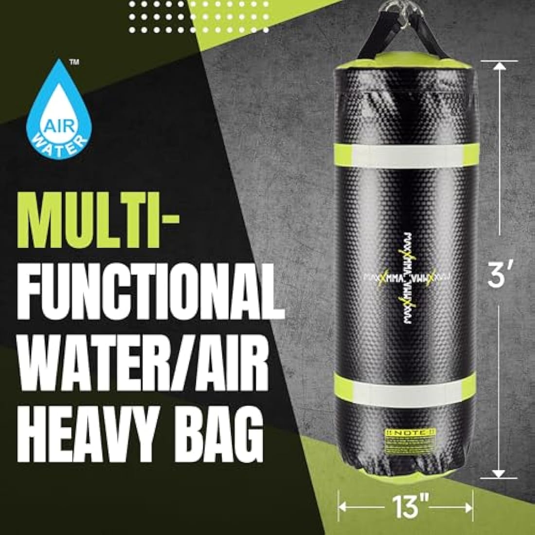 MaxxMMA Water/Air Heavy Bag