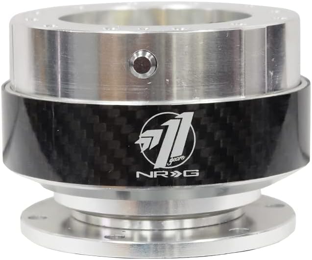 NRG Silver/Carbon Fiber Quick Release Hub SRK-100CF