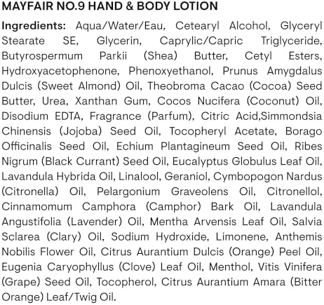 ELEMIS Mayfair No.9 Hand & Body Lotion, Nourishing Shower Cream & Body Wash – Hydrating, Nourishing Skincare for Soft, Smooth Skin 300ml