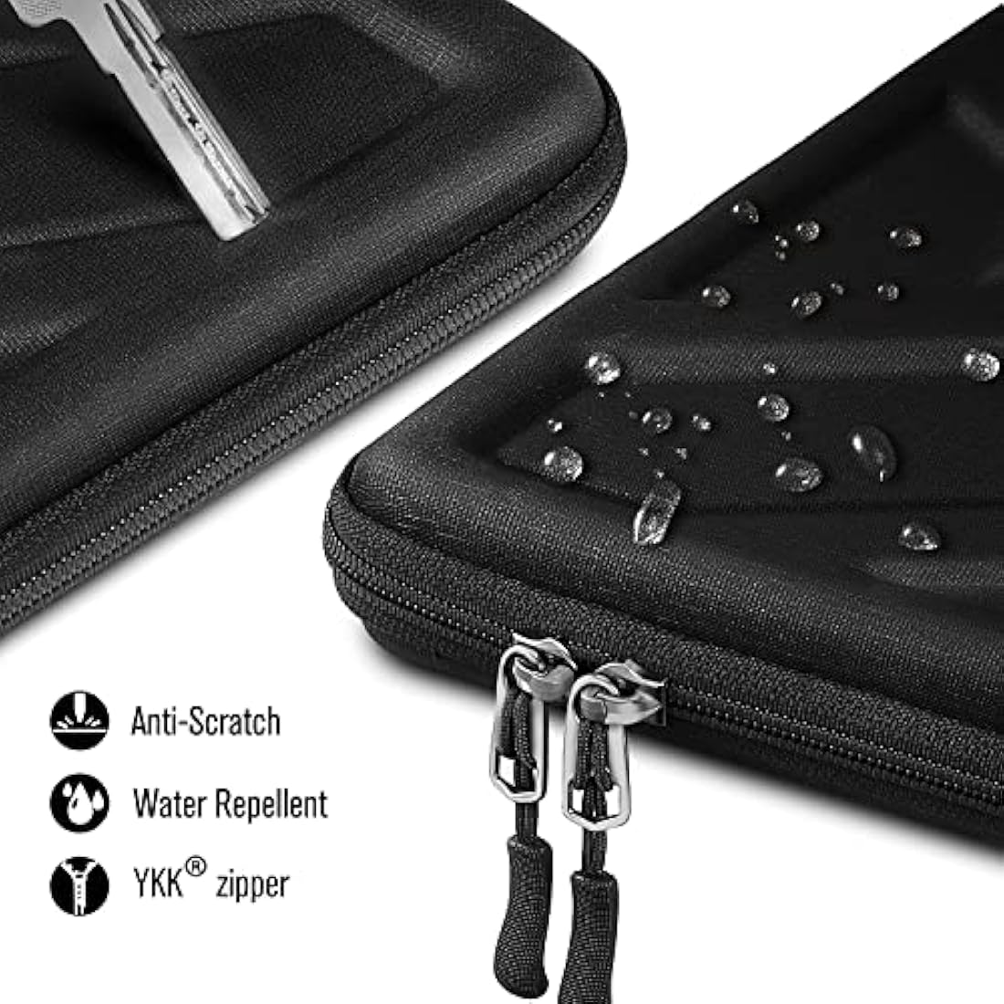 SITHON Hard Shell Laptop Sleeve Case for 13" MacBook Air M3/A3113 M2/A2681 2025-2022, MacBook Pro 14 M4/M3/M2/M1, MacBook Air/Pro 13, Surface Pro, Shock Absorption Carrying Cover Bag