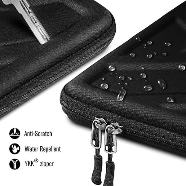 SITHON Hard Shell Laptop Sleeve Case for 13" MacBook Air M3/A3113 M2/A2681 2025-2022, MacBook Pro 14 M4/M3/M2/M1, MacBook Air/Pro 13, Surface Pro, Shock Absorption Carrying Cover Bag