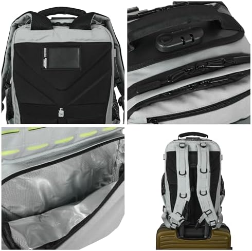 ELITRAINX Elitex Training Tactical Backpack 45L PRO Rain Repellent with Thermal Pocket, Shoe Compartment, Safety Closure, Sealed Zippers, Portable Compartment