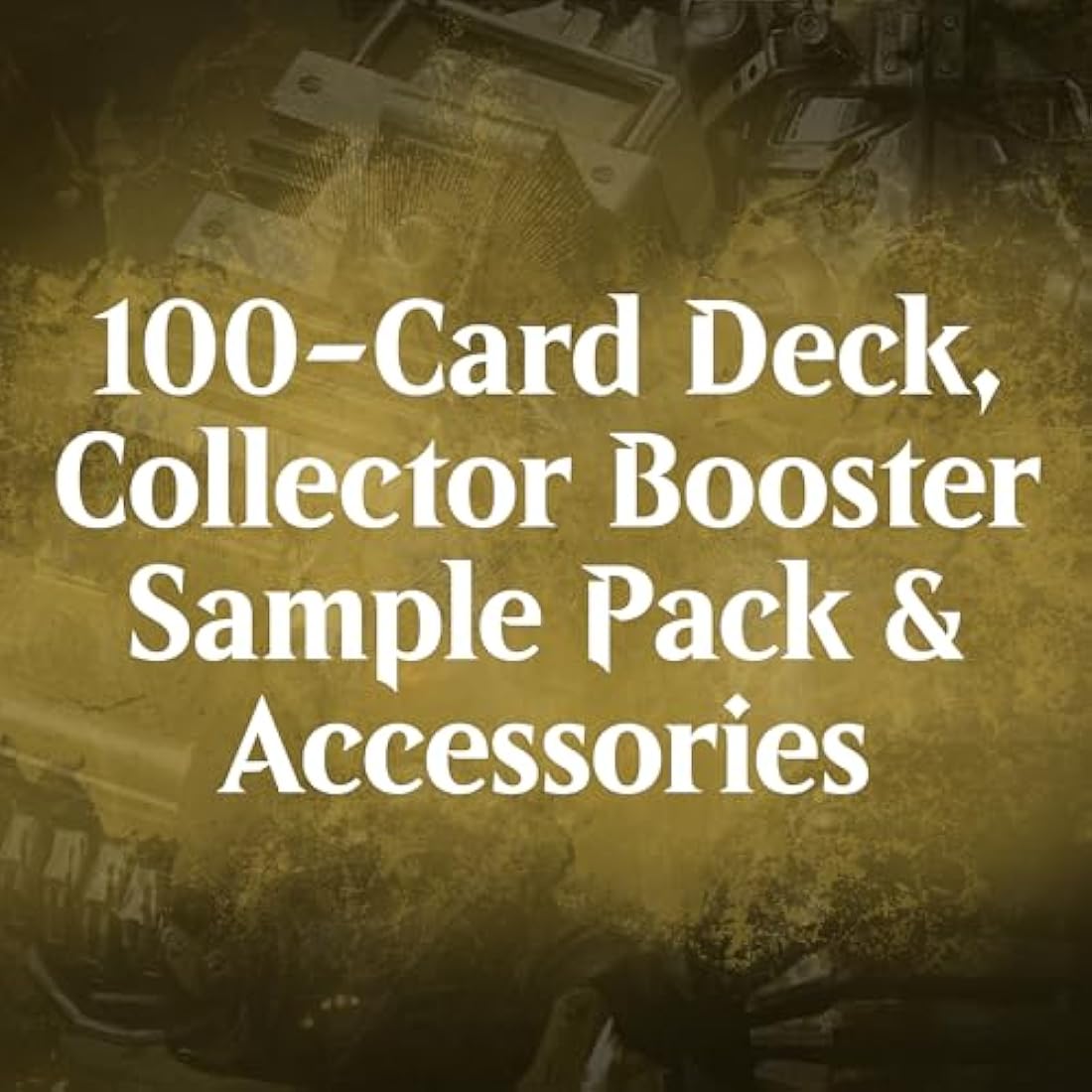 Magic: The Gathering Fallout Commander Deck - Scrappy Survivors (100-Card Deck, 2-Card Collector Booster Sample Pack + Accessories)