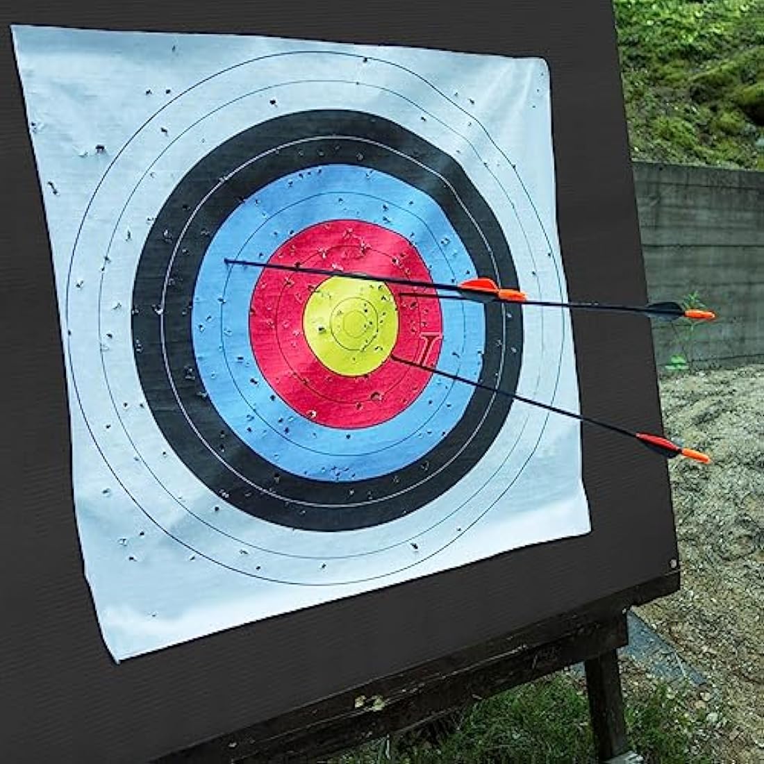 Aoneky 2mm Archery Target BackStop Netting 5x5ft/ 5x6ft/ 5x10ft - Heavy Duty Archery Target Backstop Net