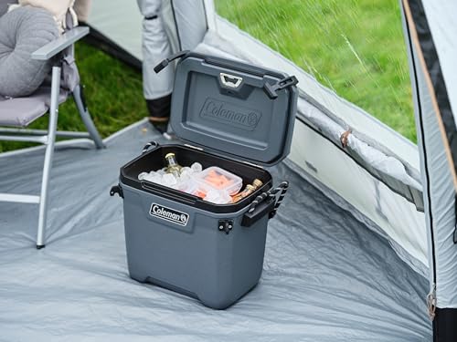 Coleman Convoy Heavy-Duty Insulated Hard Cooler with handles| large capacity| Keeps Ice for up to 5 Days| Full foam insulation| Large Durable Portable Cool Ice Box for Rugged Outdoor Use & Jobsites