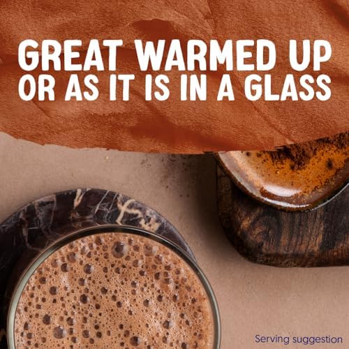 Alpro Chocolate Soya Plant-Based Long Life Drink - Vegan Dairy Free & Lactose Free Milk Alternative - 1L (Pack of 8)