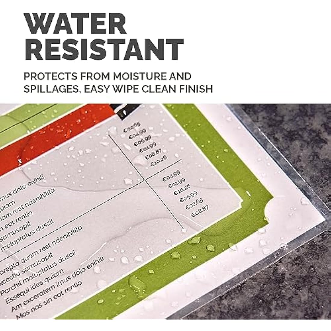 Fellowes A4 Laminating Pouches, Gloss, 160 Micron (2 x 80 Micron) with Image Last Directional Quality Mark, Pack of 100, Transparent