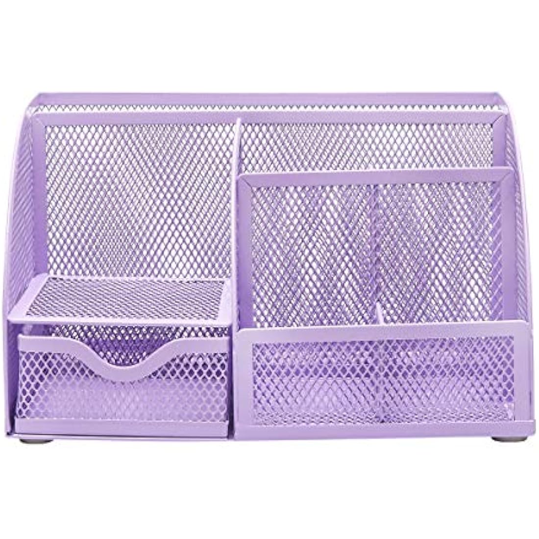 EXERZ Desk Organiser/Mesh Desk Tidy Caddy/Pencil Holder Multifunctional with 7 Compartments